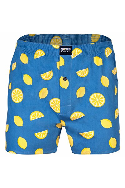 Happy Shorts Herren Web-Boxershorts - American Boxershorts