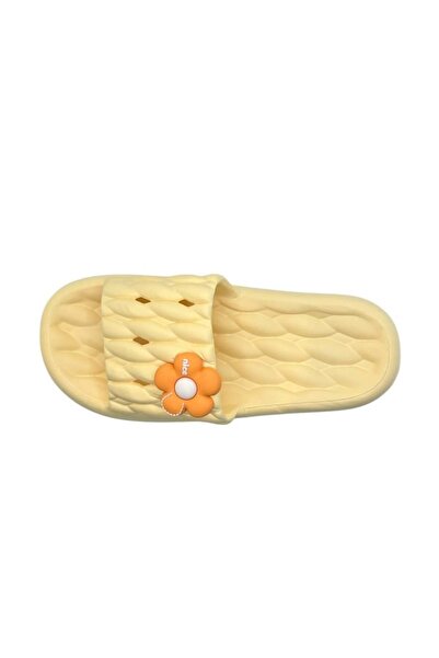TECOS Women's beach slippers, Tecos®, size 40-41, yellow, 26 centimeters, ultra soft and lightweight