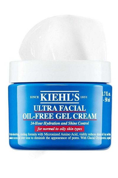 Kiehl's Kiehl’s Ultra Facial Oil-Free Gel Cream – Lightweight Hydrating Gel Moisturizer for Oily Skin 50ml