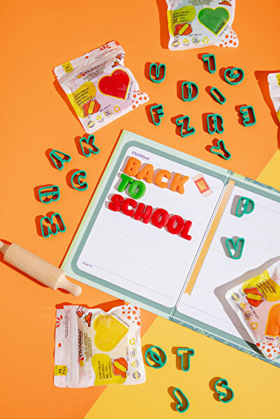 ChildGen Play Dough Box with Alphabet Props