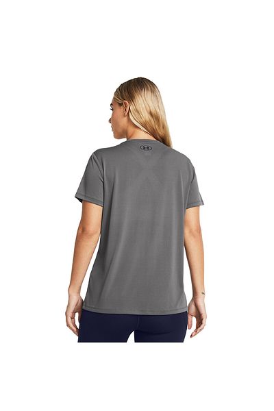 Under Armour Tech Solid γυναικείο μπλουζάκι με στρογγυλή λαιμόκοψη σε γκρι χρώμα