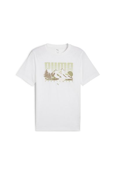 Puma Ανδρικό μπλουζάκι με στρογγυλή λαιμόκοψη Puma Graphics Mountain