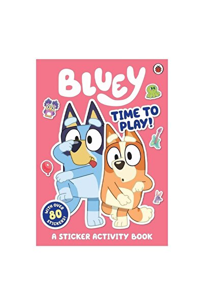 Genel Markalar Bluey - Time to Play Sticker Activity Book
