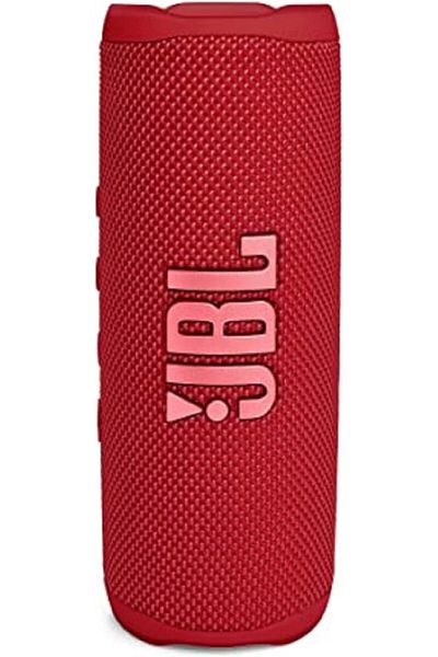 JBL مكبر صوت JBL Flip 6 المحمول المقاوم للماء IP67 مع صوت JBL الأصلي القوي - أحمر