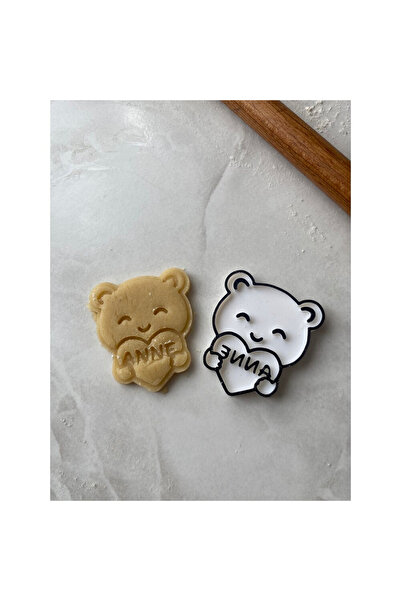 Mother Teddy Bear Cookie Mold