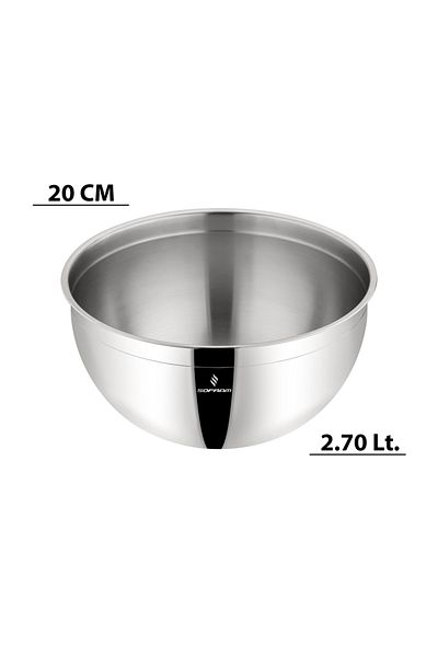 Sofram 20 cm Steel Bowl