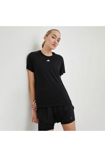 adidas Training Essentials Women's Black Round Neck T-Shirt