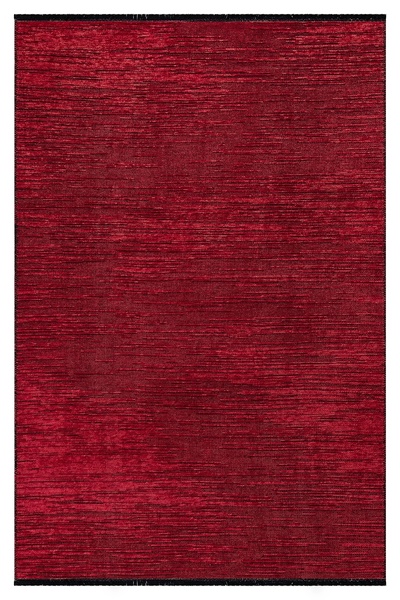 KilimistA MİLANO ML104 Kırmızı Leke Tutmaz Antialerjik Yıkanılabilir Dokuma Dekoratif Halı Kilim Yolluk