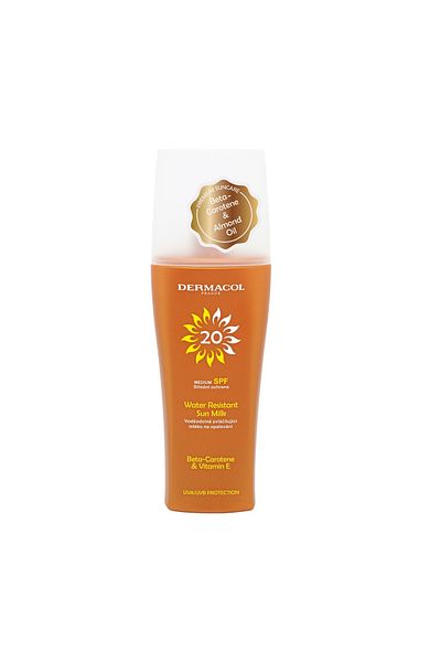 Dermacol SUN Water Resistant Sun Milk SPF 20 spray