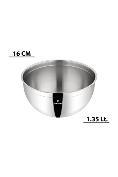Sofram 16 cm Çelik Kase - 1,35 Litre