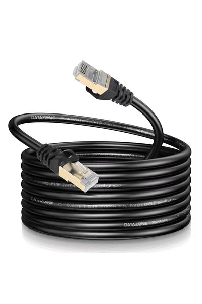 Datazone Ethernet Cable 20M CAT8 High Speed 10Gbps Premium Internet Lan by Datazone