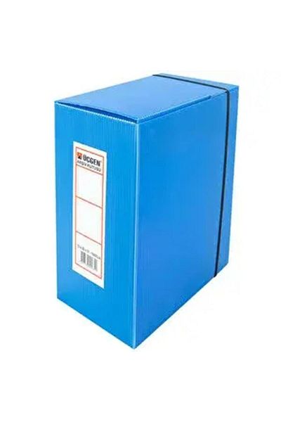 OFIX Triangle Project Box Plastic 13 X 22 X 31 cm - Blue