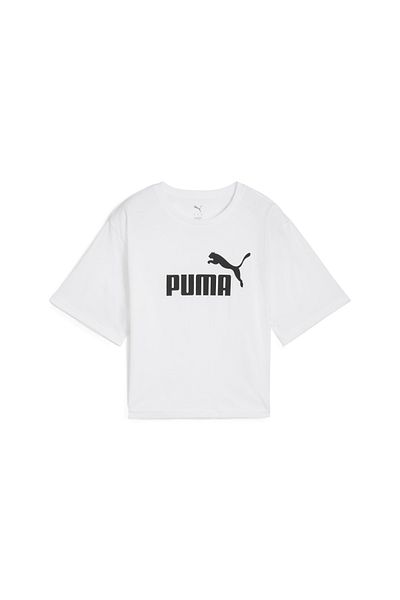 Puma Γυναικείο T-Shirt με λογότυπο Puma - Λευκό