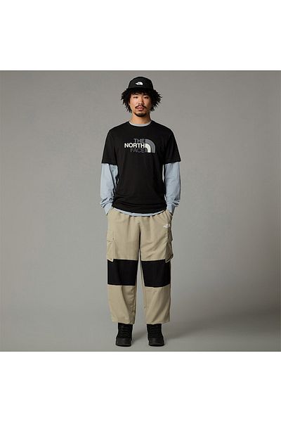 THE NORTH FACE Easy Schwarzes Herren-T-Shirt mit Rundhalsausschnitt