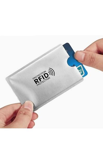 Vagonik 2 Pcs Contactless Credit Card Security Case Anti Shopping Case Nfc/Rfid