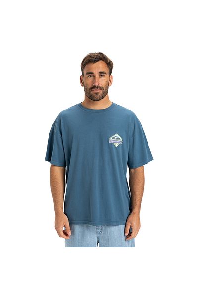 Quiksilver Pánské tričko s krátkým rukávem – Global Heat Collection, látka