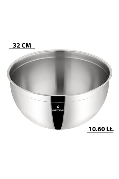 Sofram 32 cm Steel Bowl