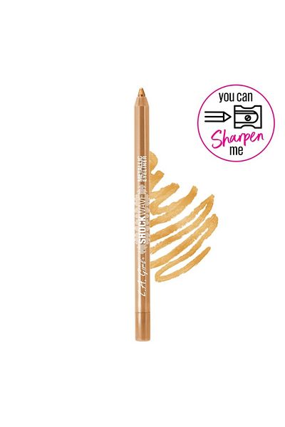 L.A. Girl Metallic eyeliner, L.A. gel type. Girl Shockwave Metallic Eyeliner Gold Medal, 1.2g