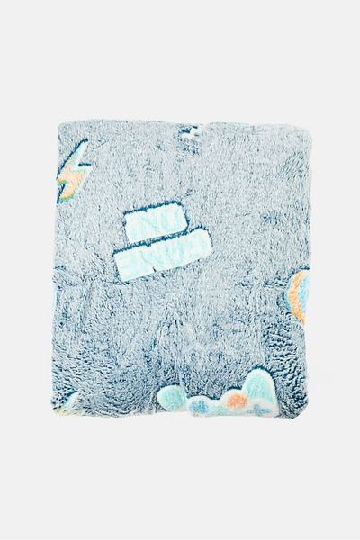 Preschool Fun Glow In Dark Blanket 130 X 160 Cm, Multicolor