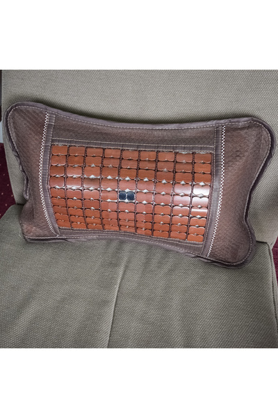 Naimeed Company Pernă cu model de bambus, frunze de ceai, Naimeed D4926, cireș