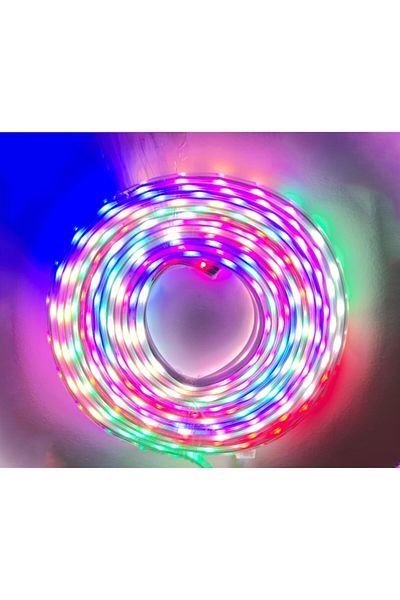 NEXTLY Instalatie De Craciun Multicolora Tip Banda Led Rgb, Invelis Tip Furtun, , 10m Lungime, 480