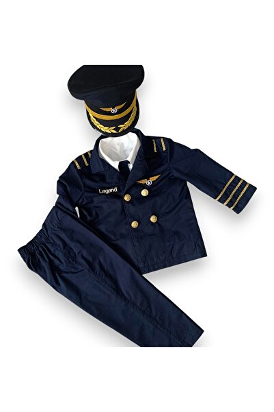 Mum Design Gifts CEKETLİ PİLOT KOSTÜMÜ