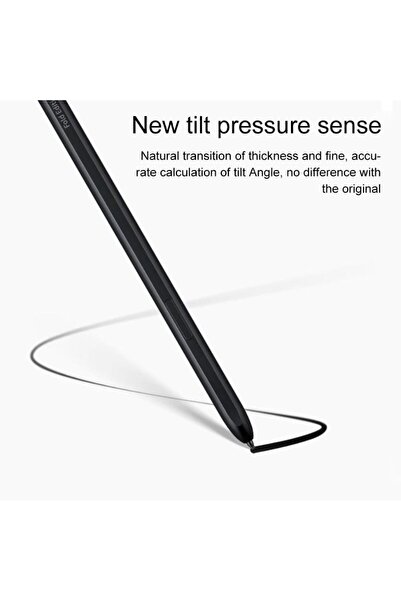 REDz Accessories Stylus S Pen, stilou digital inteligent, compatibil cu Samsung Galaxy Z Fold, scriere fluentă, negru