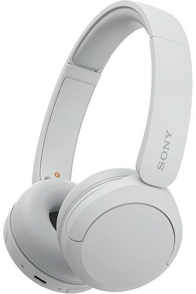 Sony سماعات رأس لاسلكية WH-CH520 بتقنية البلوتوث - عمر بطارية يصل إلى 50 ساعة، شحن سريع، تصميم على الأذن