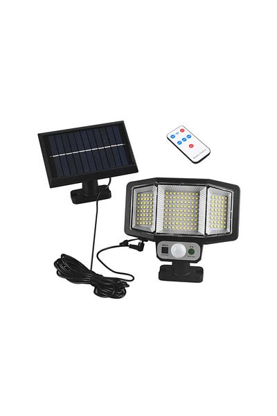NEXTLY Lampa Cu Incarcare Solara , 161 X Led Smd, Senzor De Miscare Si Lumina, 3 Moduri