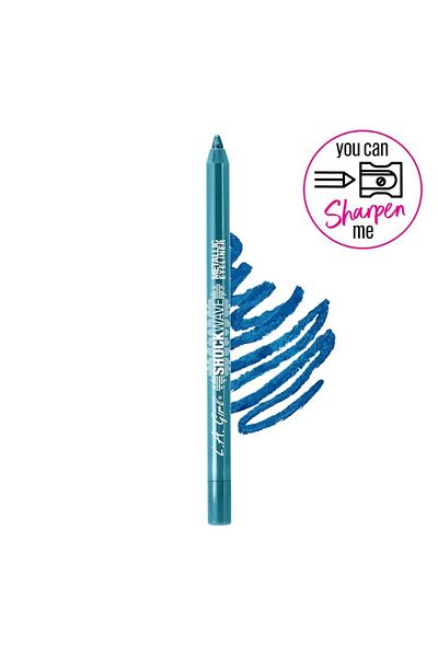 L.A. Girl Metallic eyeliner, L.A. gel type. Girl Shockwave Metallic Eyeliner Ocean, 1.2g