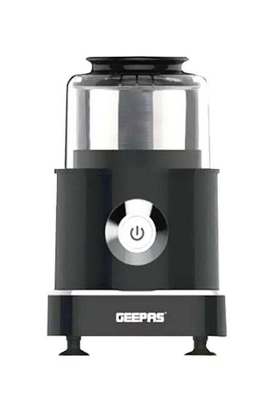 Geepas Stainless Steel Food Chopper Black/Clear 8x11.2x8inch