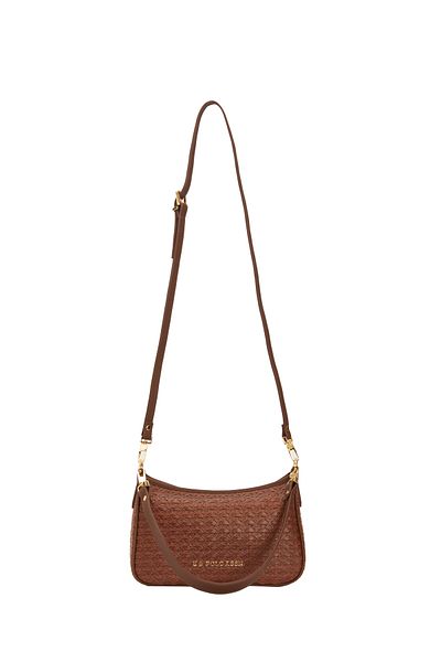 U.S. Polo Assn. Geantă de umăr pentru femei, bronzat - Us23645