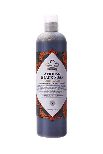 Nubian Heritage African Black Soap Body Wash