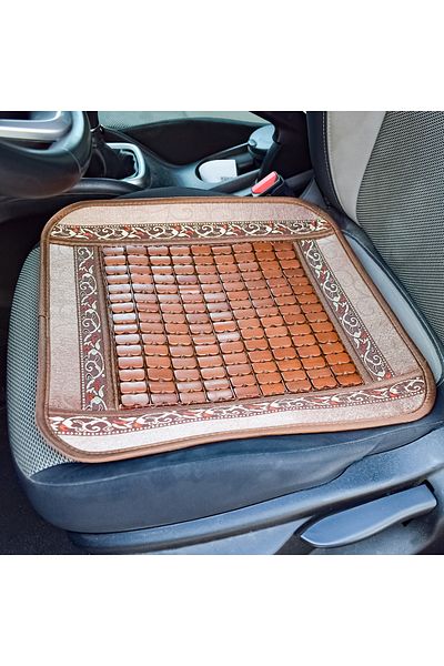 Naimeed Company Car seat cushion, made of bamboo wood, Naimeed D4915, Brown