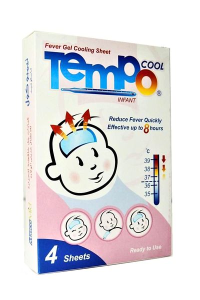 Mascomid Tempo Cool Infant Fever Patch 4'S