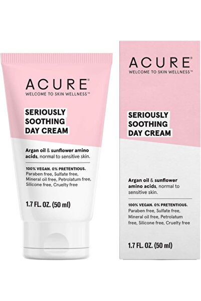 ACURE كريم أكيور النهاري المهدئ للغاية | نباتي ١٠٠٪ | للبشرة الجافة إلى الحسا...