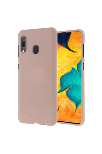 REDz Accessories Θήκη Goospery, Συμβατή με Samsung A30 / A20, κρεμ, μοντέλο S...