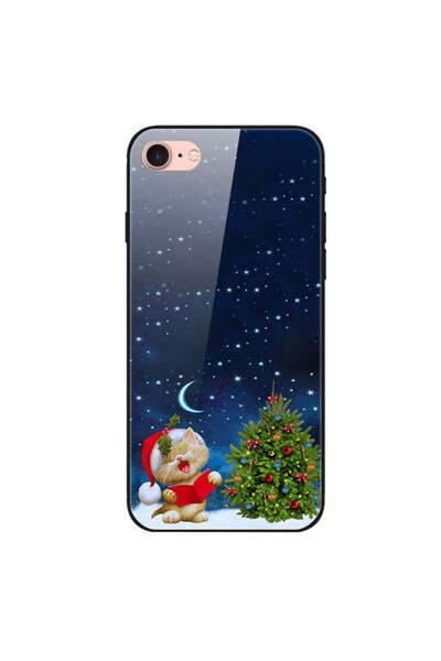 REDz Accessories Carcasă de Crăciun compatibilă cu iPhone 7/8/SE2, modelul Ca...