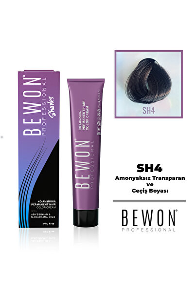 BEWON Shades Geçiş ve Transparan Saç Boyası - SH4