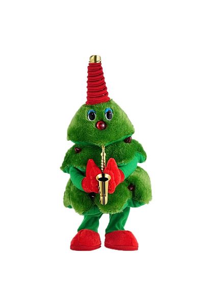 NEXTLY NEXTLY interactive plush toy, dancing saxophone tree, imitates sounds, talks, sings songs