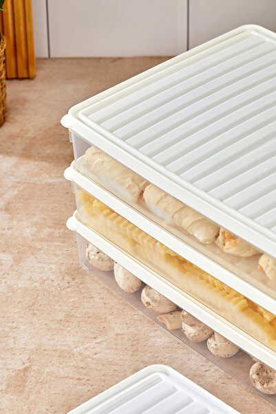 MHK Collection Storage Container Set of 4 2.5L (Total 10L) | Airtight | Freezer Compatible