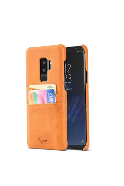 REDz Accessories Carcasă compatibilă cu Samsung S9 Plus, maro deschis, model ...