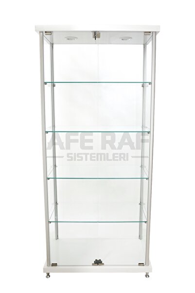AZUCABİN Kurulu Teslimat, 40*80*175,camlı Dolap, Camlı Vitrin, Teşhir Koleksi...
