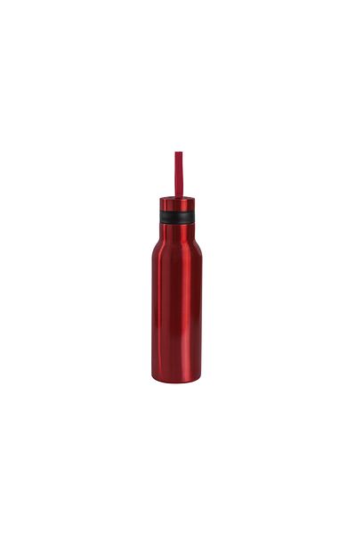 Noveen Thermos Noveen TB125X Shiny Red, 500ml, Stainless Steel, Double Layer, Carrying Strap