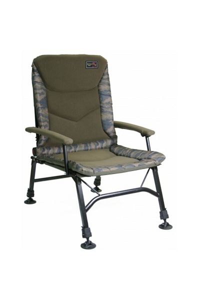 idzfishing Scaun de pescuit la crap ZFISH Hurricane Camo, 55 x 62 x 70 cm, camuflaj, sarcină maximă 140 kg