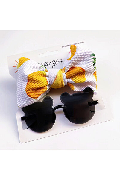 Superbaby Set bentita si ochelari de soare - Mouse 6