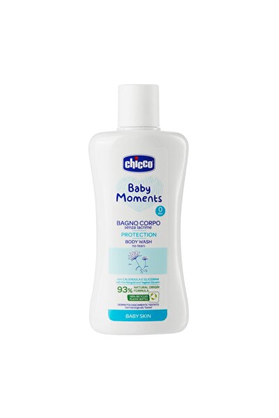 Chicco Baby Moments Body Wash No-Tears Protection for Baby Skin 0m+ 200ml
