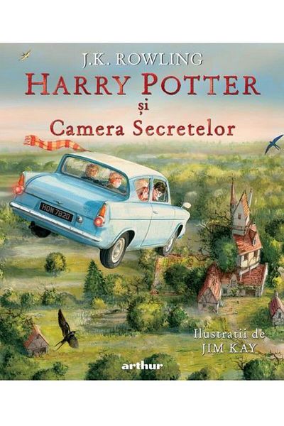 Editura Arthur Harry Potter si Camera Secretelor (editie ilustrata), J. K. Rowling