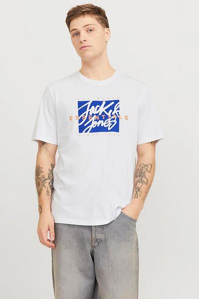 Jack & Jones Graphic Print Crew Neck T-Shirt