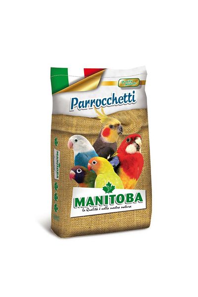 Manitoba طعام الطيور للروز والكراوان والفيشر بدون بسكويت 20 كجم